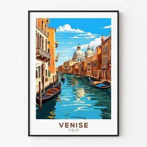 Vintage Venice Poster