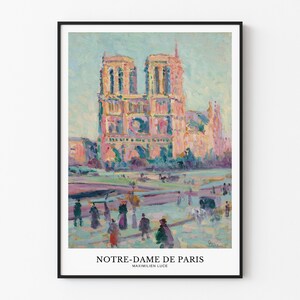 Notre-Dame de Paris by Camille PISSARRO Digital file