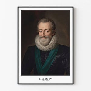 Enrico IV in abito nero, 1610 circa – Frans Pourbus il Giovane