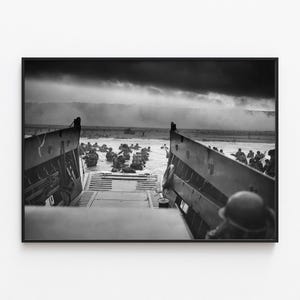 Robert Capa Poster – Historisches D-Day Foto