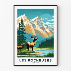 Vintage Canadian Rockies Posters
