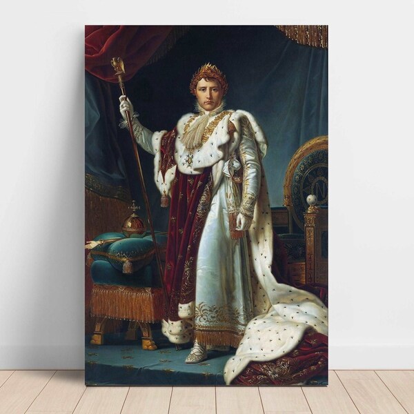 Reproduction de tableau - Portrait de l'Empereur Napoléon Ier réalisé par François Gérard