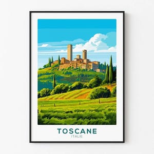 Vintage Tuscany Poster