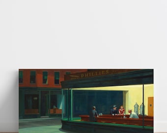 Nighthawks, 1942 – Edward Hopper | American Night Scene
