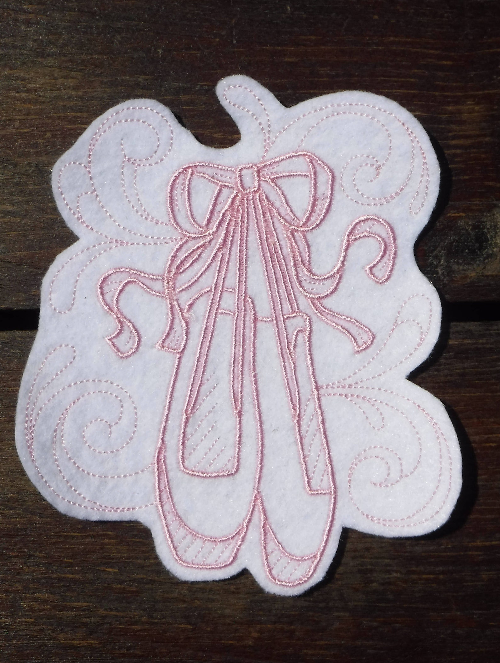thumbnail image 2 of Ballerina Ballet Patch - Iron On Or Sew On Applique For Kids Clothing & Crafts 2 of 13