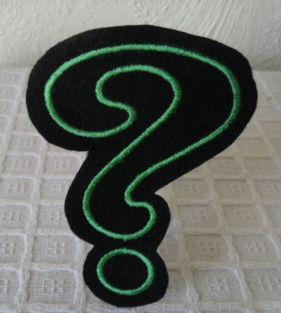 Riddler Green Question Mark