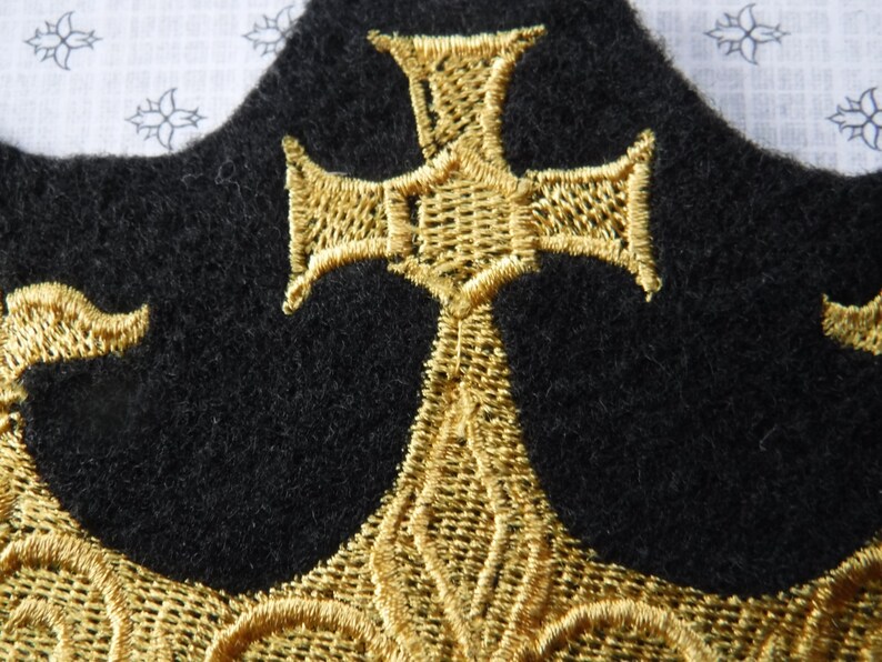Crown Patch Gold Crown Patch Royal Crown Royal Patch Iron - Etsy UK