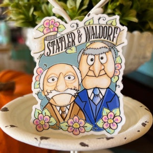 Statler and Waldorf  Vinyl Decal Sticker