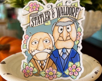 Statler and Waldorf  Vinyl Decal Sticker