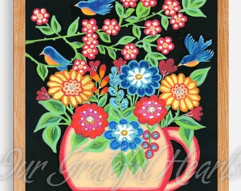 Maud Lewis Paintings - Etsy