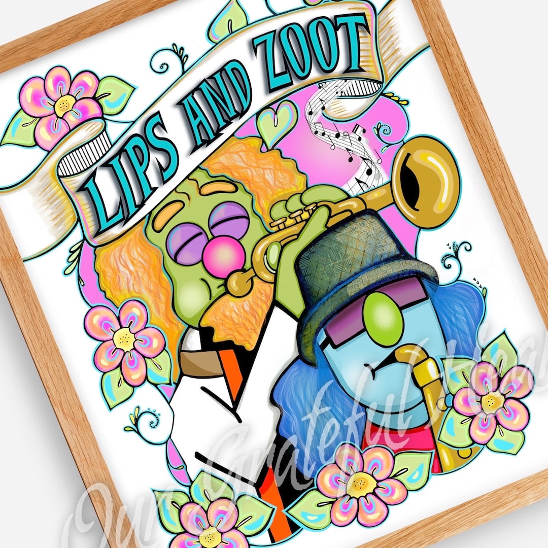 Lips and Zoot / the Muppets / the Electric Mayhem / Muppet Fan Art