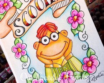 Scooter / The Muppets / Muppet Fan Art / Fine Art Illustration / Watercolor