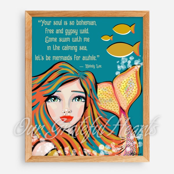 Mixed Media Girl Art Etsy