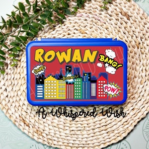 Personalized Pencil Box, Personalized School Supplies, Back to School, Crayon Box, Busy Box, Back to School, Travel Organization