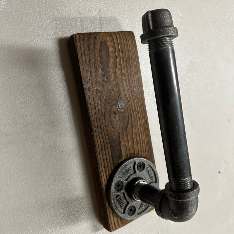 Farmhouse Toilet Paper Holder - Etsy
