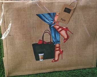 Sac en toile de jute