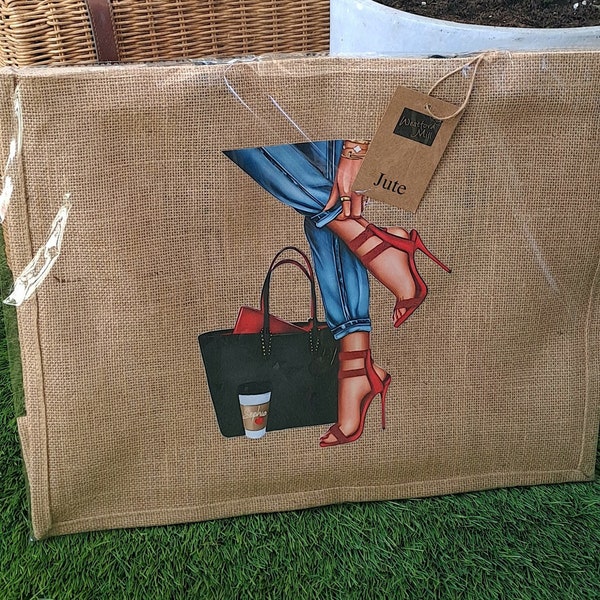 Sac en toile de jute