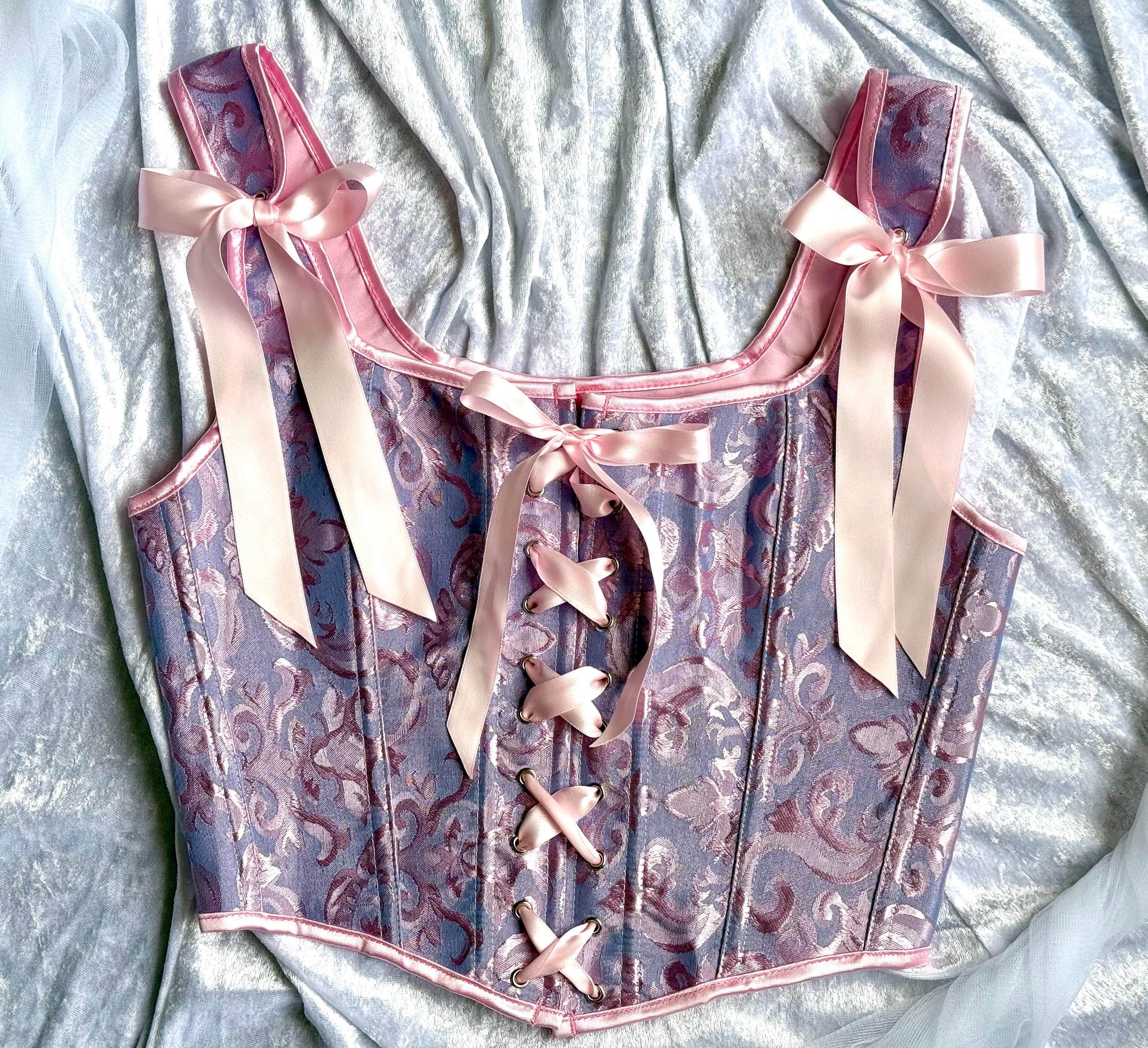 ÉPINE PARIS corset blouse flower epine paris corset blouse flower