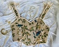 Vintage Corset Top for women Birds Corset