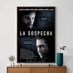 Prisoners Movie Poster, Unique Cinema Art, Fine Canvas Art Print, Perfect Gift for Film Enthusiasts, Home Decor