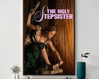 The Ugly Stepsister filmposter, unieke bioscoopkunst, fijne canvaskunstprint, perfect cadeau voor filmliefhebbers, woondecoratie
