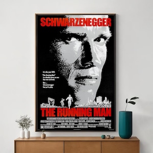 The Runen Man Film Poster, Einzigartige Kino Kunst, Leinwand Kunstdruck, Perfektes Geschenk für Filmbegeisterte, Wohnkultur