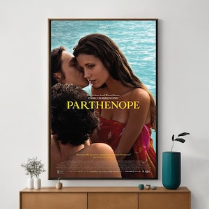 Parthenope Movie Poster, Unique Cinema Art, Fine Canvas Art Print, Perfect Gift for Film Enthusiasts, Home Decor