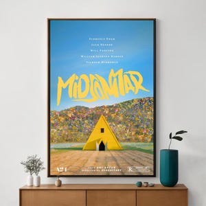 Póster de la película Midsommar, arte cinematográfico único, impresión artística en lienzo, regalo perfecto para cinéfilos, decoración del hogar.