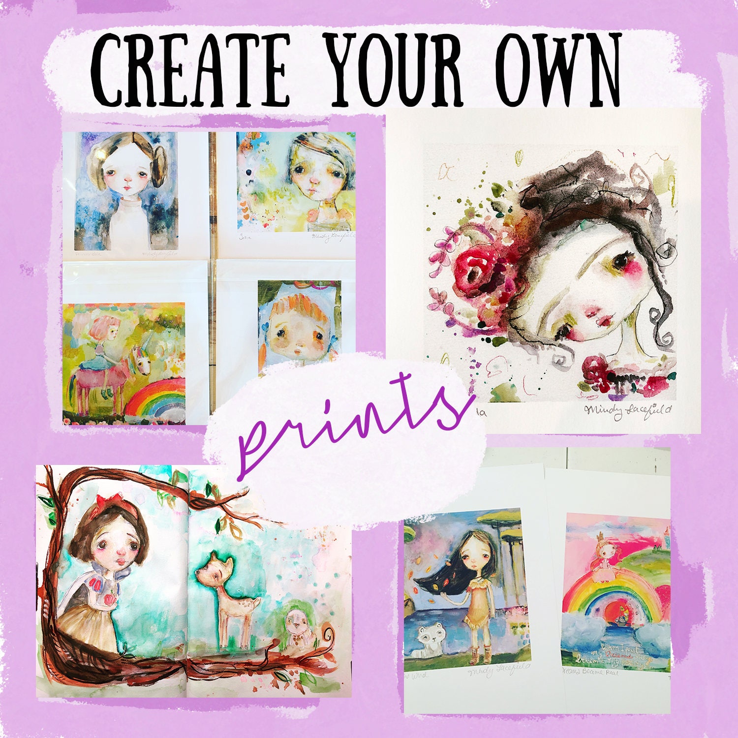 Create your own art prints online class etsy