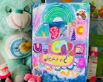 Unicorn School - online class by Mindy Lacefield