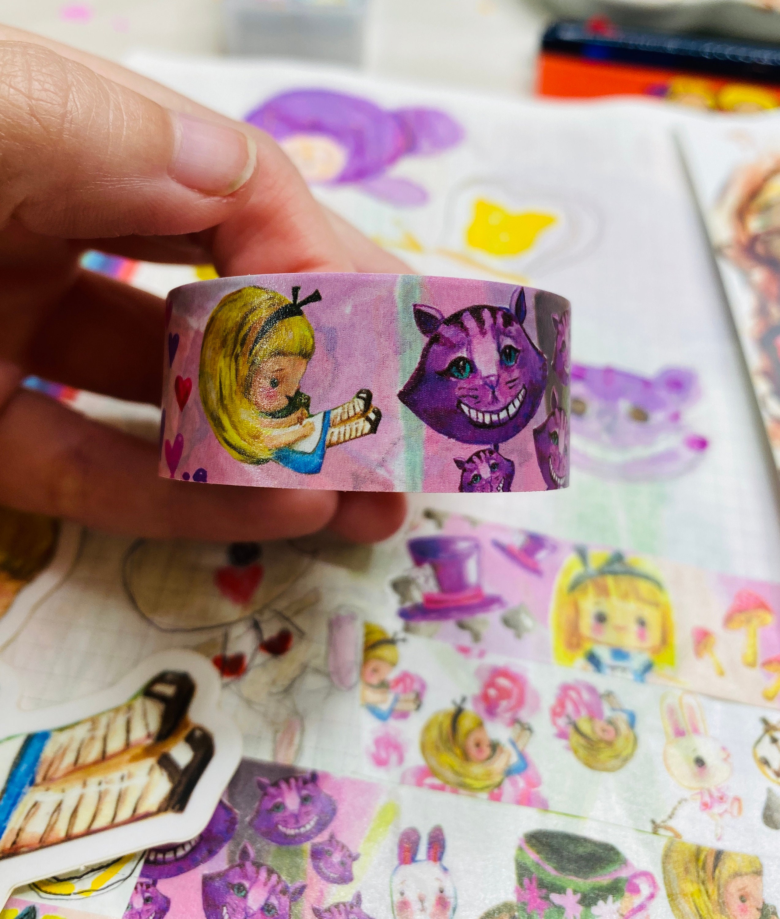We're All Mad Here -  20mm Washi Tape