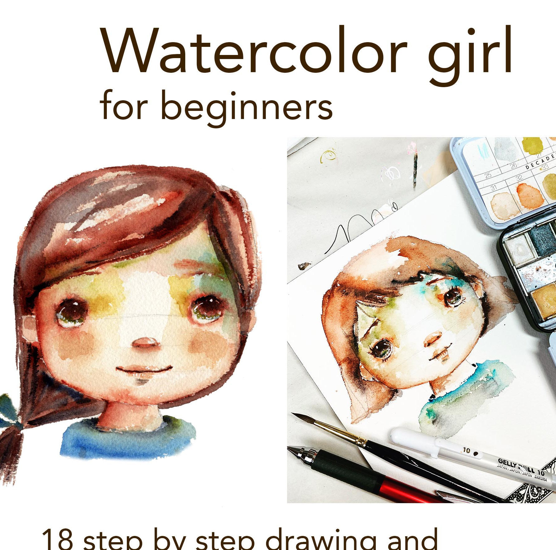 Stream #^Ebook ⚡ Watercolor Workbook: 30-Minute Beginner