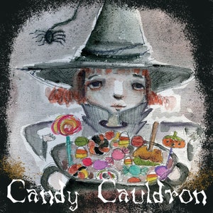 Candy Cauldron Halloween journaling - online class