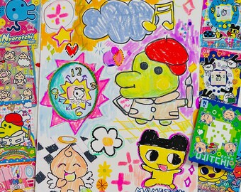 Kawaii game - 9x12 original