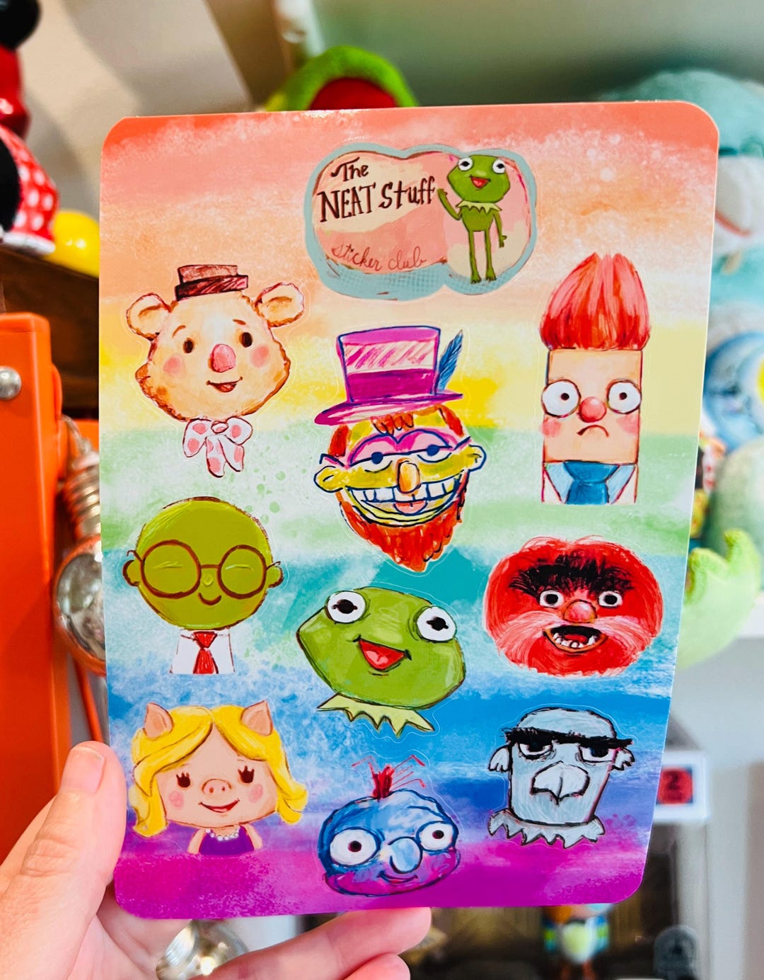Sticker Puppet Puppet Friends - Sticker Sheet - Etsy