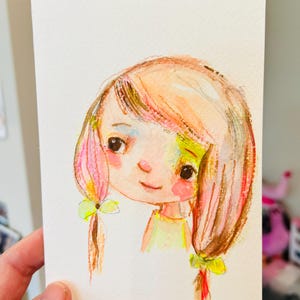 Hailey - 100x180 original Postkarte