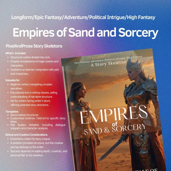 Story Skeleton: Crafting Your Fantasy Epic with "Empires of Sand and Sorcery" is easy - Your Guide to Adventure and Political Intrigue