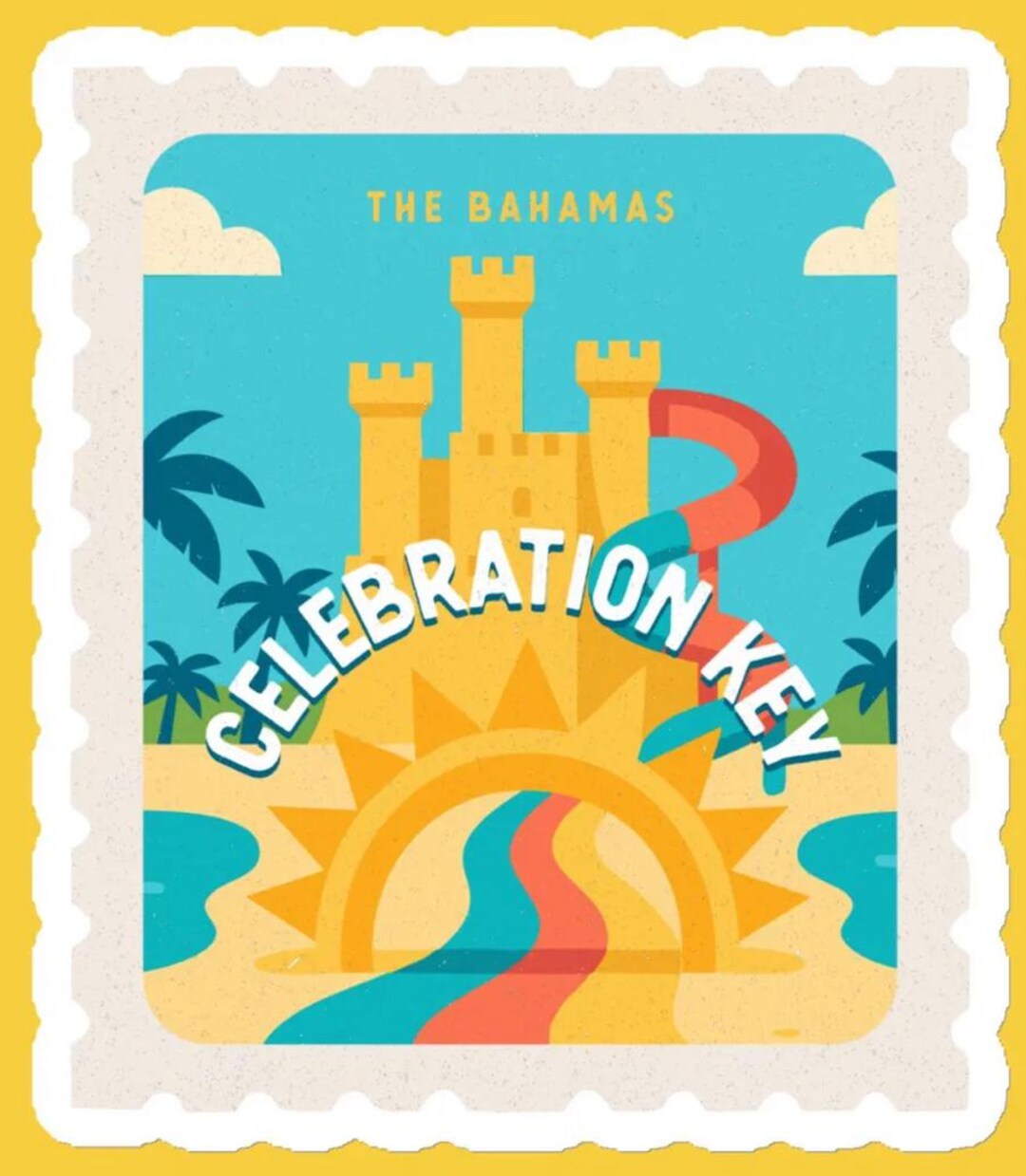 Celebration Key Sticker (digital Download) - Etsy