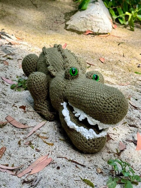 30 Alligator Crochet Patterns for Handmade Gifts, Nursery Decor, and Playful Amigurumi 16 Florida Gator National Parks Crochet Pattern