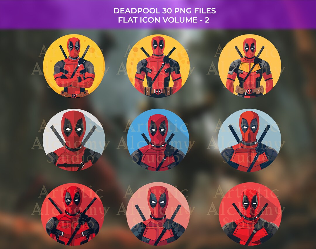 Deadpool PNG Files Bundle Deadpool T Shirt List Clear Background Image ...
