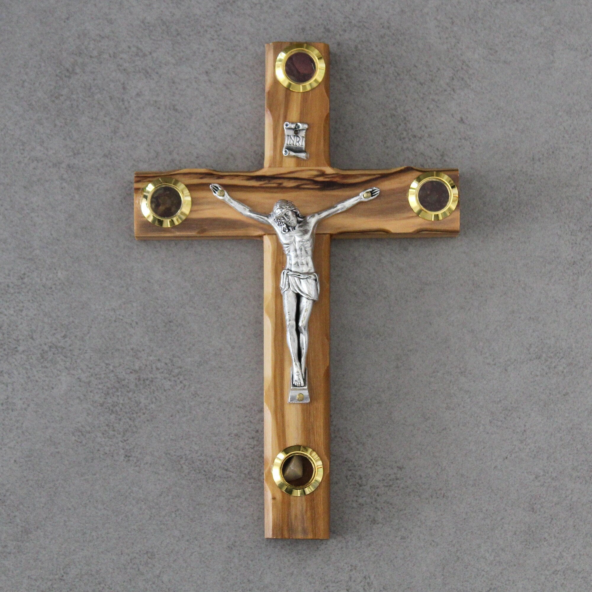 Croce In Legno D'ulivo Da Betlemme, Croce In Legno Italia - Foto 2