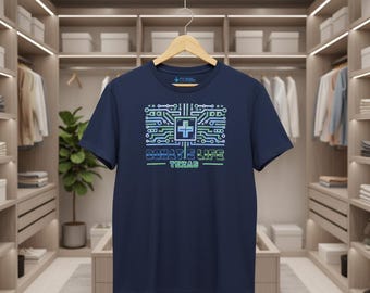 Camiseta azul de Texas Donate Life • Camiseta de concienciación sobre la donación de órganos • Gráfico de circuito cruzado