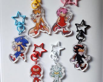 Sonic-nyckelringar