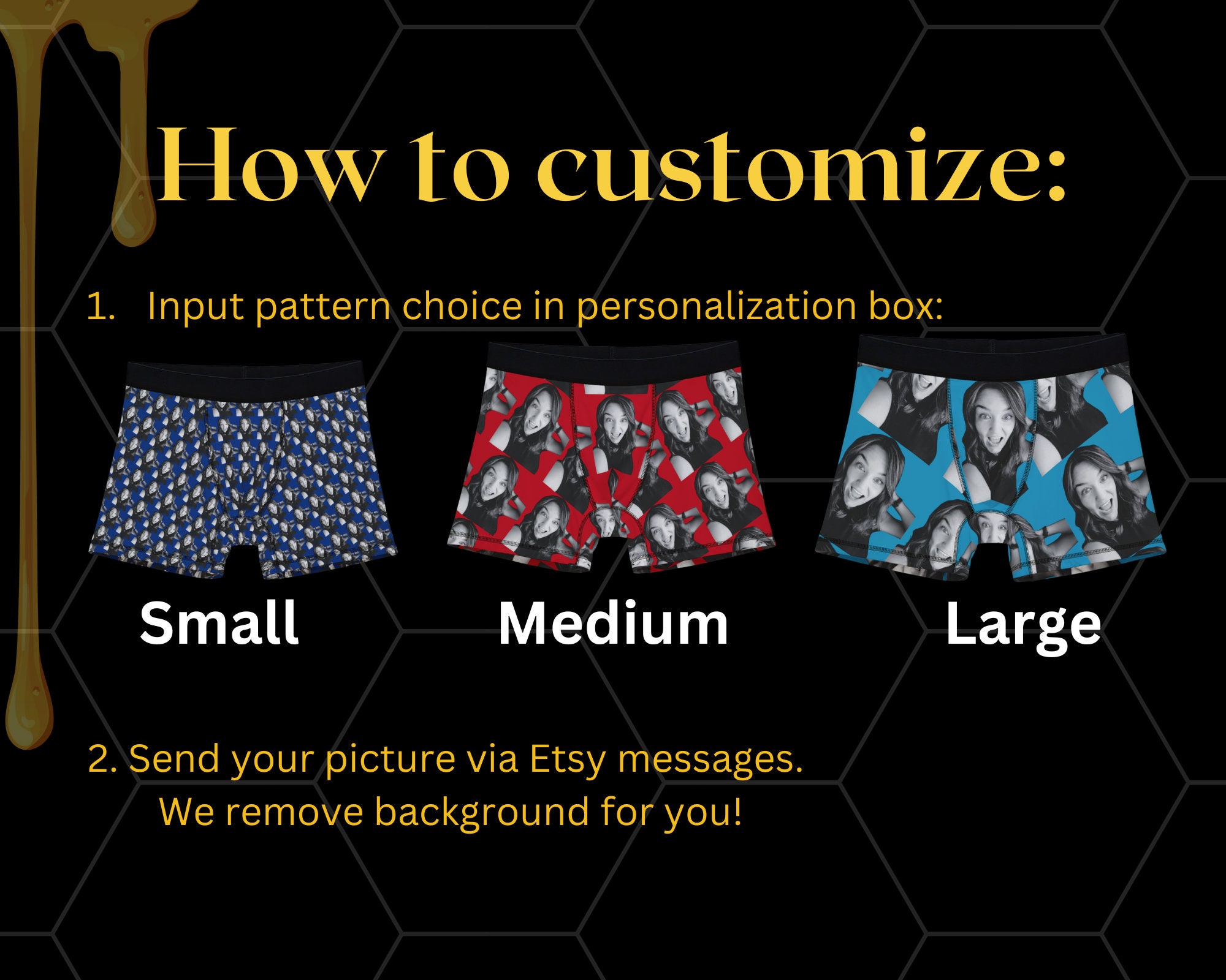 Custom Briefs Personalized Face Boxer Briefs, Custom Photo Anniversary Gift - Etsy