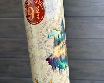Personalized Harry Potter tumbler – Unique Gift | Reusable Stainless Steel Bottle | Ideal for Gifts