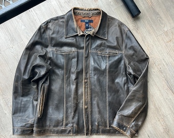 ジャケット・アウター old gap brown leather jackets GAP | Jackets & Coats | Vintage Gap Genuine Brown Leather