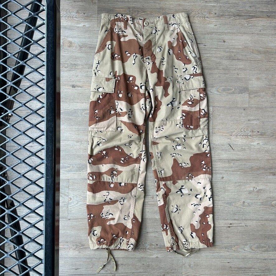 VINTAGE | US Military Desert Camo Tactical Cargo Pants Sz XS W27