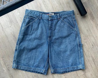 VINTAGE Y2K | Urban Star Baggy Loose Fit Jorts Jean Shorts sz W38
