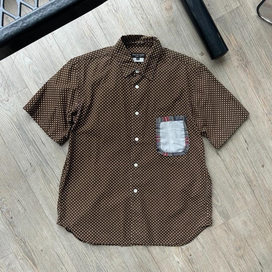 Comme Des Garcons Homme | Chambray Button Down Shirt Sz M - Etsy