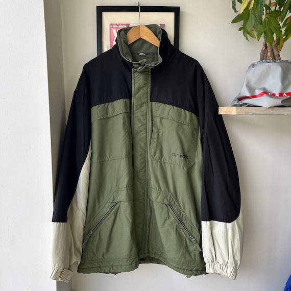 VINTAGE | Airwalk Snowboarding Jacket Sz XL - Etsy